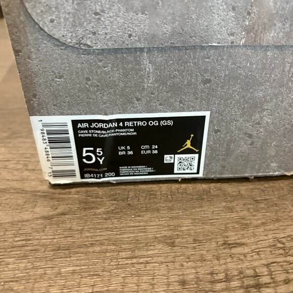 NEW Nike Jordan 4 OG Cave Stone - Picture 4 of 7
